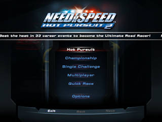 Main menu, original